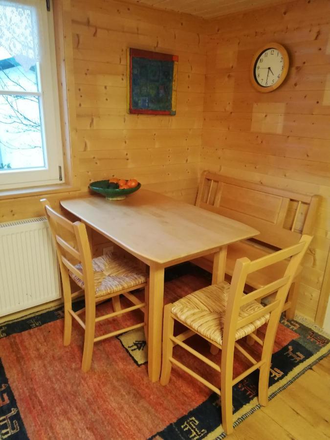 Gemuetliche Wohnung In Einfamilienhaus Alberschwende Exteriér fotografie